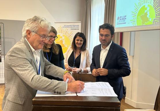 Responsabilité populationnelle : Signature convention de partenariat - Fédération Hospialière de France, Région PACA