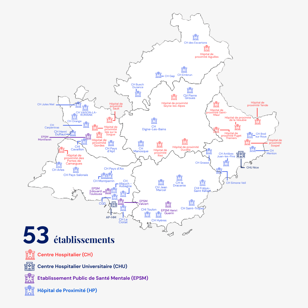 Cartographie FHF PACA